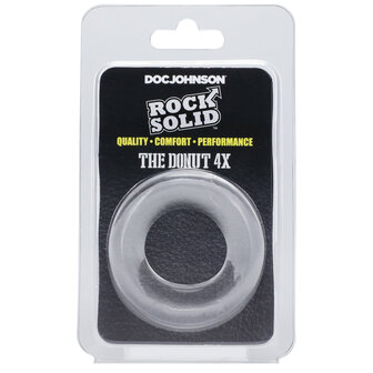 The Donut 4X Cock Ring &ndash; Extra Firm Penis Ring for Stronger Erections &amp; Lasting Pleasure