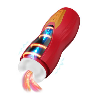 MASTURS Solara &ndash; Fire Sorceress Multifunctionele Masturbator