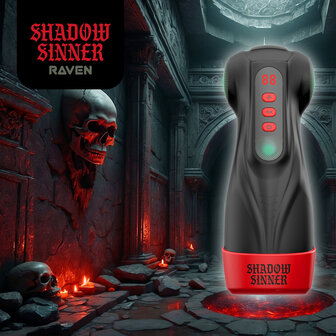 MASTURS Raven &ndash; Shadow Sinner Multifunctionele Masturbator