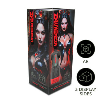 MASTURS Raven &ndash; Shadow Sinner Multifunctionele Masturbator