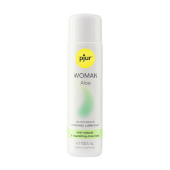 pjur WOMAN Aloe &ndash; Waterbasis Glijmiddel met Alo&euml; Vera (100 ml)