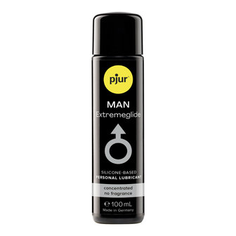 pjur MAN Extremeglide &ndash; Siliconen Glijmiddel (100 ml)