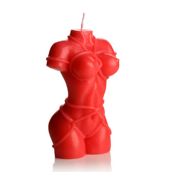Bound Goddess Rode Druppelkaars &ndash; Master Series | Sensuele Warmte &amp; Ritueel van Verleiding