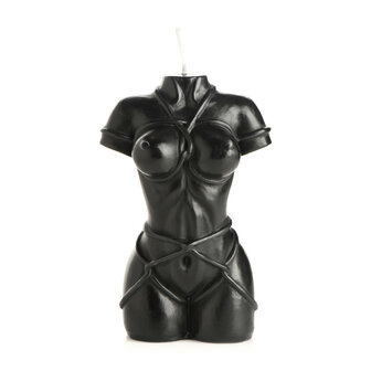Bound Goddess Zwarte Druppelkaars &ndash; Master Series | Sensuele Warmte &amp; Ritueel van Verleiding