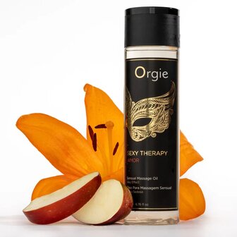 Orgie Sexy Therapy Amor Massage Oil 200 ml &ndash; Sensuele Massageolie met Ananas &amp; Freesia