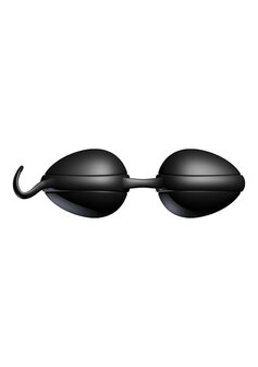 Joyballs Secret Zwarte Geisha Balls &ndash; Bekkenbodem Trainingsballen van TPE
