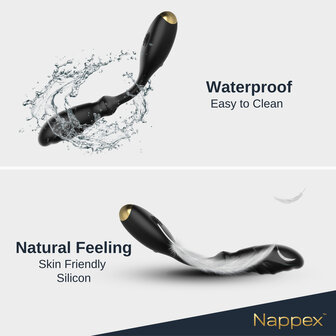 Nappex&trade; Dios Prostaatstimulator &amp; G-Spot Vibrator &ndash; Krachtige P-Spot Stimulatie, 10 Vibratiestanden &amp; Intense Orgasmes