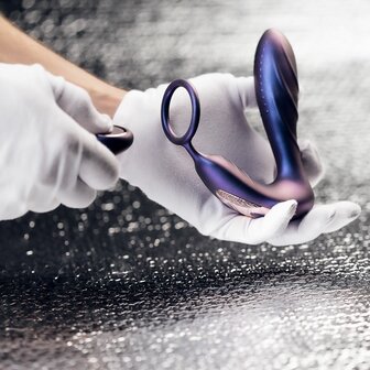 Hueman Black Hole Anaal Vibrator met Cockring