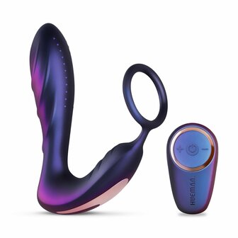Hueman Black Hole Anaal Vibrator met Cockring