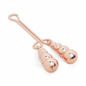 Rosy Gold Clitorisklem met Subtiel Gewicht