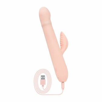 Good Vibes Only Shai Sto&szlig;vibrator aus Weichem Silikon &ndash; Rosa
