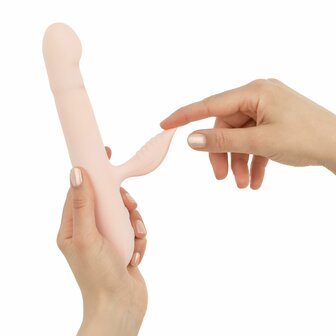 Good Vibes Only Shai Sto&szlig;vibrator aus Weichem Silikon &ndash; Rosa