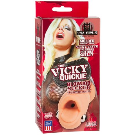 The Vicky Quickie Blowjob Sucker - Mouth Masturbator
