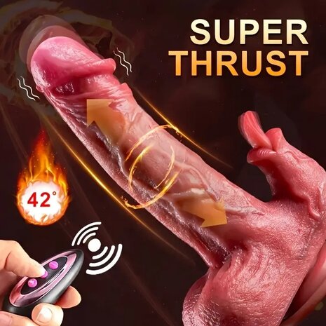 4 in 1 Vibrator met clit stimulator