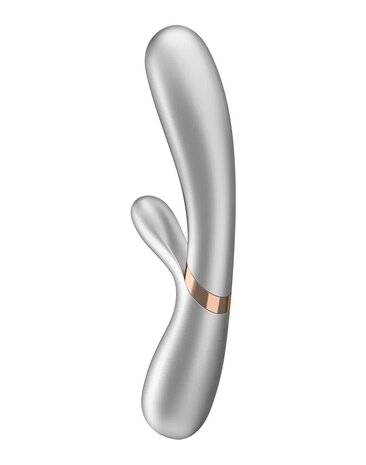 Satisfyer - Hot Lover - Heating Vibrator - Silver