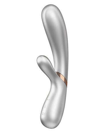 Satisfyer - Hot Lover - Heating Vibrator - Silver