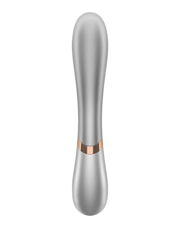 Satisfyer - Hot Lover - Heating Vibrator - Silver