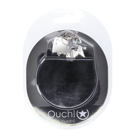 Fluffy Handcuffs / Handboeien - Black / Zwart
