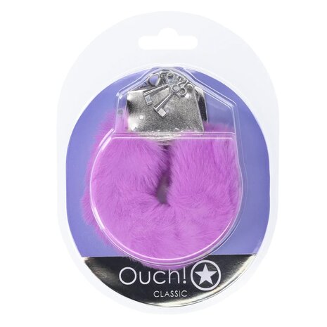 Fluffy Handcuffs / Handboeien - Purpel/ Paars
