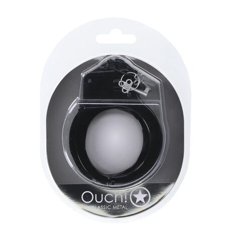 Metalen Handboeien Zwart / Metal Handcuffs  Black