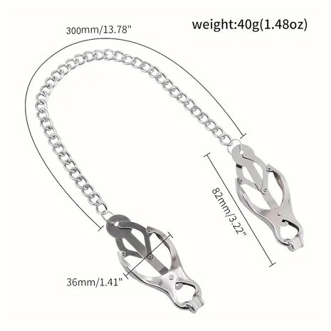 Tepelklemmen / Nipple clamps