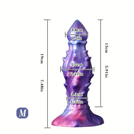 Alien Dildo met zuignap /  Alien Dildo with suction cup