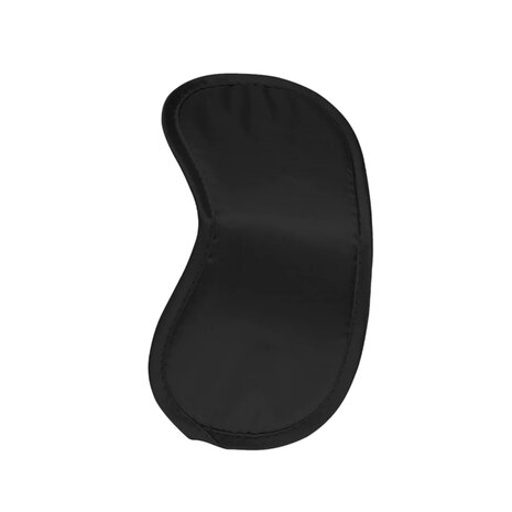 Zacht Zwart Oogmasker / Soft Black Eye Mask