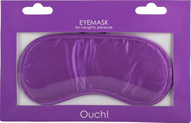 Zacht Paars Oogmasker / Soft Purple Eye Mask
