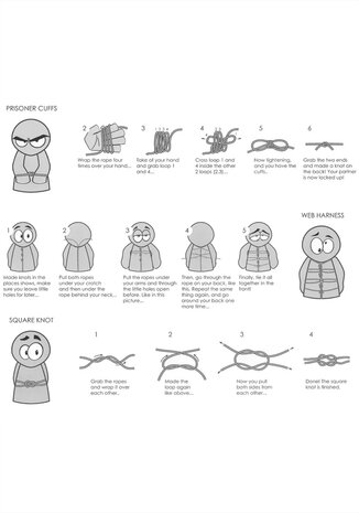 Shibari-Seil 10 m &ndash; brauner Hanf