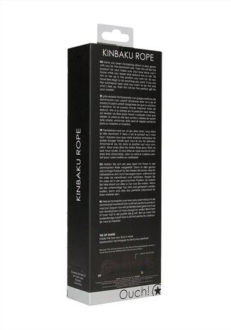Kinbaku-Seil 10 m &ndash; schwarzes Nylon
