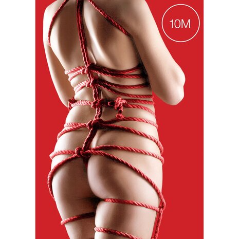 Japanese rope 10 m red slik