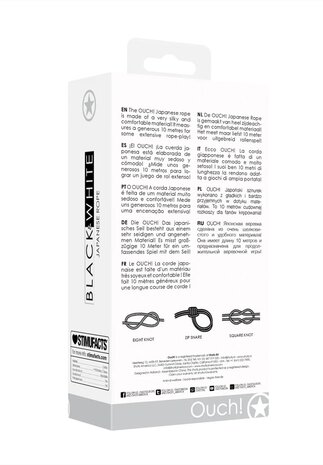  Japanese rope 10 m black polyester