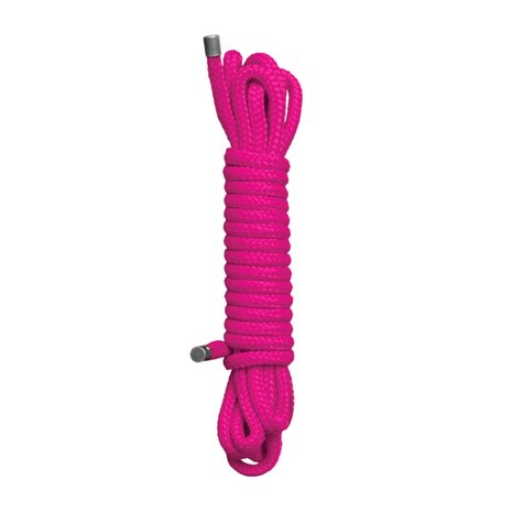Japanisches Seil 10 m &ndash; rosa Nylon