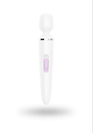 Satisfyer Massage Wand Vibrator wit/ Satisfyer Massage Wand Vibrator white
