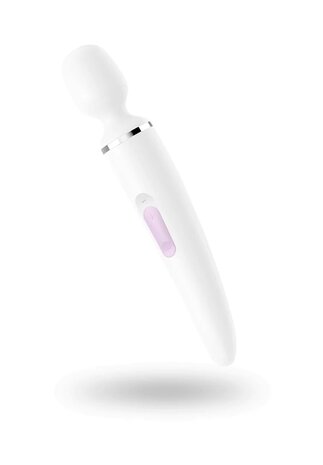 Satisfyer Massage Wand Vibrator wit/ Satisfyer Massage Wand Vibrator white