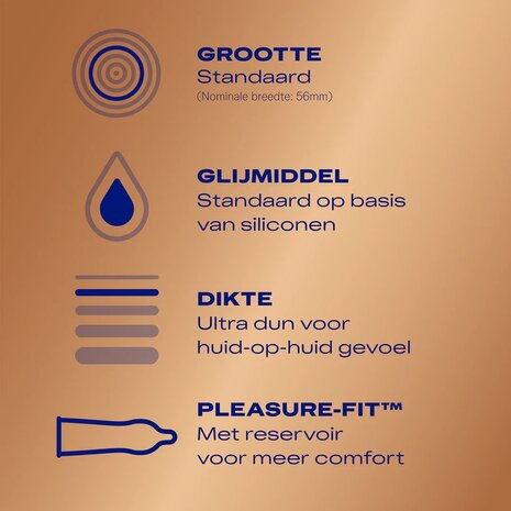 Durex Nude Classic Condooms 10 Stuks