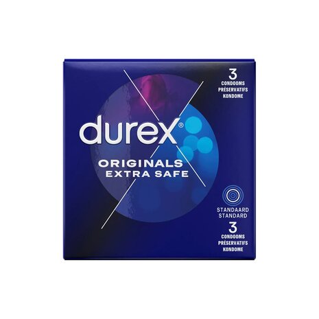 Durex Originals Extra Safe Condooms 3 stuks 
