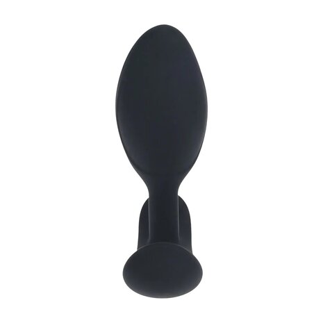 Butt Plug with Vibration and Remote Control &ndash; Black