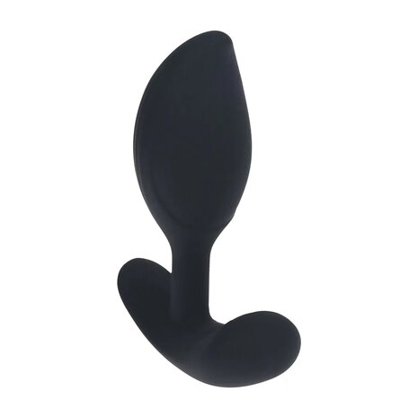 Butt Plug with Vibration and Remote Control &ndash; Black