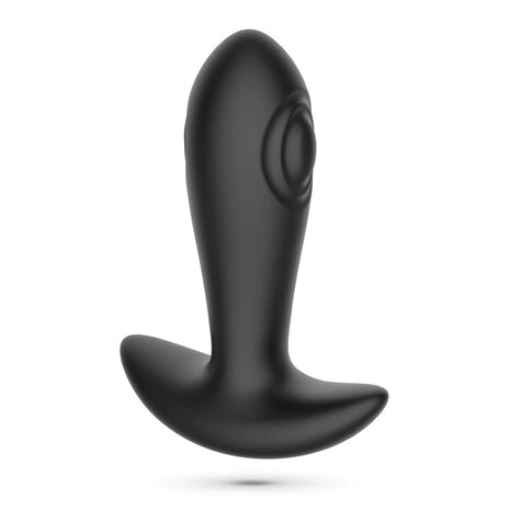 Octo &ndash; Butt Plug with Remote Control &ndash; Black