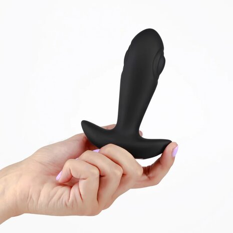 Octo &ndash; Butt Plug with Remote Control &ndash; Black