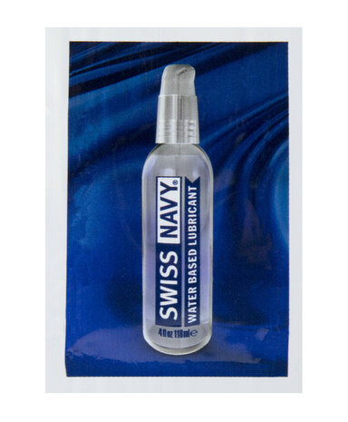 Water-Based Lubricant 5 ml Sachet &ndash; Swiss Navy Premium Personal Lube