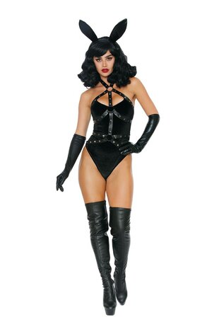 Bad Girl Bunny - XL - Black