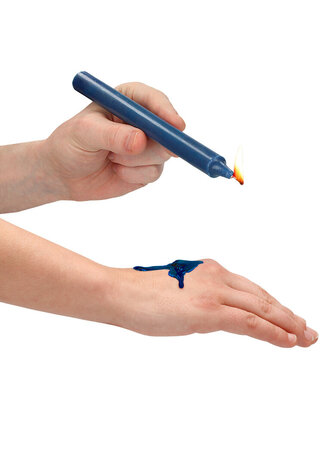 Teasing Wax Candles Set (4 Large Pieces) &ndash; Multicolor BDSM Wax Play Candles for Sensual Teasing