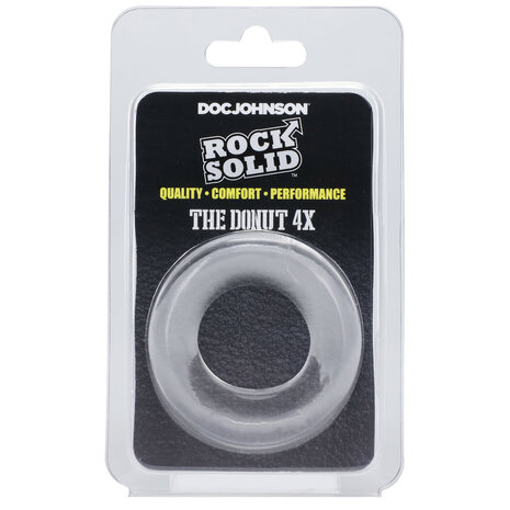 The Donut 4X Cock Ring &ndash; Extra Firm Penis Ring for Stronger Erections & Lasting Pleasure