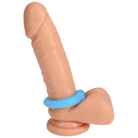 The Mega Ring Cock Ring Glow in the Dark &ndash; Penis Ring with Scrotum Pressure Point for Intense Climax