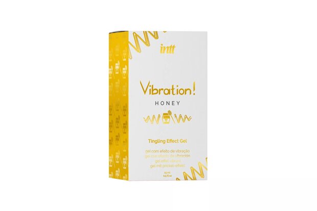 INTT Vibration Liquid Vibrator Honey &ndash; Intense Sensaties & Ultiem Genot 15ml