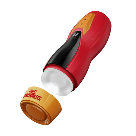 MASTURS Solara &ndash; Fire Sorceress Multifunctionele Masturbator