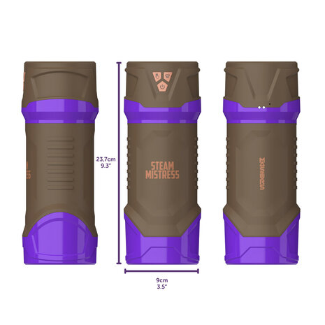 MASTURS Misty &ndash; Steam Mistress Multifunctionele Masturbator
