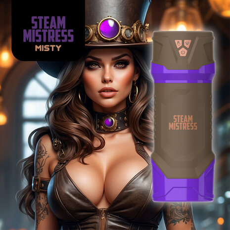 MASTURS Misty &ndash; Steam Mistress Multifunctionele Masturbator